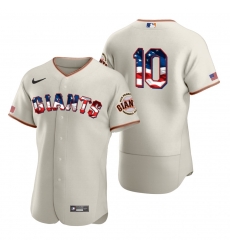 Men San Francisco Giants 10 Evan Longoria Men Nike Cream Fluttering USA Flag Limited Edition Flex Base MLB Jersey Men San Francisco Giants 10 Evan Longoria Men Nike Cream Fluttering USA Flag Limited Edition Flex Base MLB Jersey