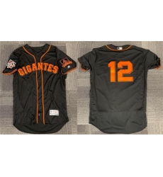 Men San Francisco Giants 12 Joe Panik Black 2018 Flex Base Stitched Jersey Men San Francisco Giants 12 Joe Panik Black 2018 Flex Base Stitched Jersey