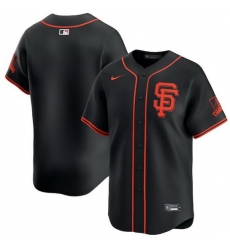 Men San Francisco Giants Blank Lee Black 2024 Alternate Limited Stitched Baseball Jersey Men San Francisco Giants Blank Lee Black 2024 Alternate Limited Stitched Baseball Jersey