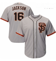 Mens Majestic San Francisco Giants 16 Austin Jackson Replica Grey Road 2 Cool Base MLB Jersey Mens Majestic San Francisco Giants 16 Austin Jackson Replica Grey Road 2 Cool Base MLB Jersey