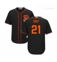 Mens San Francisco Giants 21 Stephen Vogt Replica Black Alternate Cool Base Baseball Jersey Mens San Francisco Giants 21 Stephen Vogt Replica Black Alternate Cool Base Baseball Jersey