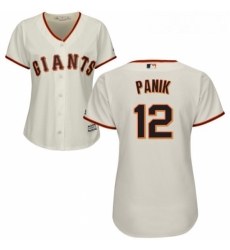 Womens Majestic San Francisco Giants 12 Joe Panik Replica Cream Home Cool Base MLB Jersey Womens Majestic San Francisco Giants 12 Joe Panik Replica Cream Home Cool Base MLB Jersey