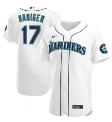 Men Seattle Mariners 17 Mitch Haniger Men Nike White Home 2020 Flex Base Player MLB Jersey Men Seattle Mariners 17 Mitch Haniger Men Nike White Home 2020 Flex Base Player MLB Jersey