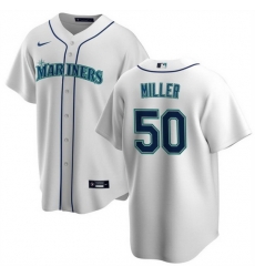 Men Seattle Mariners 50 Edgar Martinez White Cool Base Stitched Jersey Men Seattle Mariners 50 Edgar Martinez White Cool Base Stitched Jersey