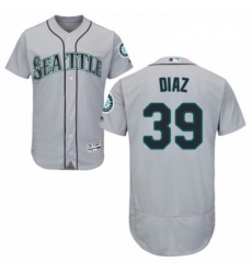 Mens Majestic Seattle Mariners 39 Edwin Diaz Grey Road Flex Base Authentic Collection MLB Jersey Mens Majestic Seattle Mariners 39 Edwin Diaz Grey Road Flex Base Authentic Collection MLB Jersey