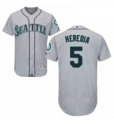 Mens Majestic Seattle Mariners 5 Guillermo Heredia Grey Road Flex Base Authentic Collection MLB Jersey Mens Majestic Seattle Mariners 5 Guillermo Heredia Grey Road Flex Base Authentic Collection MLB Jersey