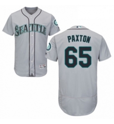Mens Majestic Seattle Mariners 65 James Paxton Grey Road Flex Base Authentic Collection MLB Jersey Mens Majestic Seattle Mariners 65 James Paxton Grey Road Flex Base Authentic Collection MLB Jersey