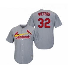 Youth St Louis Cardinals 32 Matt Wieters Replica Grey Road Cool Base Baseball Jersey Youth St Louis Cardinals 32 Matt Wieters Replica Grey Road Cool Base Baseball Jersey