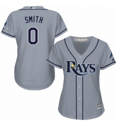 Womens Majestic Tampa Bay Rays 0 Mallex Smith Replica Grey Road Cool Base MLB Jersey Womens Majestic Tampa Bay Rays 0 Mallex Smith Replica Grey Road Cool Base MLB Jersey