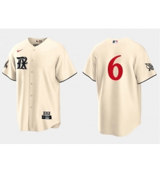 Men Texas Rangers 6 Josh Jung Cream 2023 City Connect Cool Base Stitched Baseball Jersey Men Texas Rangers 6 Josh Jung Cream 2023 City Connect Cool Base Stitched Baseball Jersey