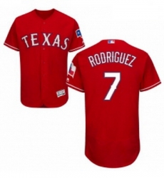 Mens Majestic Texas Rangers 7 Ivan Rodriguez Red Flexbase Authentic Collection MLB Jersey Mens Majestic Texas Rangers 7 Ivan Rodriguez Red Flexbase Authentic Collection MLB Jersey