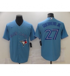 Men's Nike Toronto Blue Jays #27 Vladimir Guerrero Jr. Blue Stitched Baseball Jersey Men's Nike Toronto Blue Jays #27 Vladimir Guerrero Jr. Blue Stitched Baseball Jersey