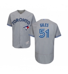 Mens Toronto Blue Jays 51 Ken Giles Grey Road Flex Base Authentic Collection Baseball Jersey Mens Toronto Blue Jays 51 Ken Giles Grey Road Flex Base Authentic Collection Baseball Jersey