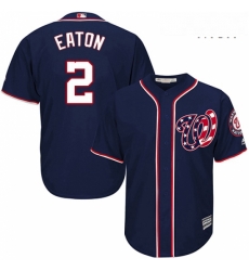 Mens Majestic Washington Nationals 2 Adam Eaton Replica Navy Blue Alternate 2 Cool Base MLB Jersey Mens Majestic Washington Nationals 2 Adam Eaton Replica Navy Blue Alternate 2 Cool Base MLB Jersey