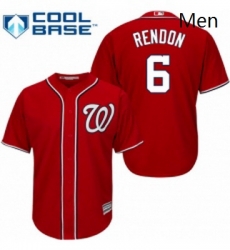 Mens Majestic Washington Nationals 6 Anthony Rendon Replica Red Alternate 1 Cool Base MLB Jersey Mens Majestic Washington Nationals 6 Anthony Rendon Replica Red Alternate 1 Cool Base MLB Jersey