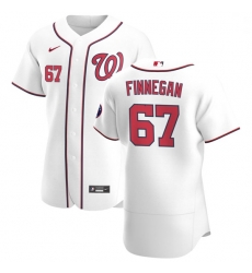 Washington Nationals 67 Kyle Finnegan Men Nike White Home 2020 Authentic Player MLB Jersey Washington Nationals 67 Kyle Finnegan Men Nike White Home 2020 Authentic Player MLB Jersey