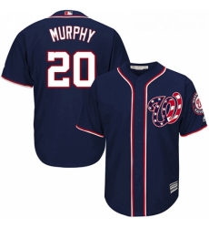 Youth Majestic Washington Nationals 20 Daniel Murphy Authentic Navy Blue Alternate 2 Cool Base MLB Jersey Youth Majestic Washington Nationals 20 Daniel Murphy Authentic Navy Blue Alternate 2 Cool Base MLB Jersey