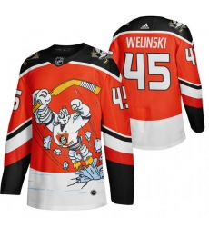Men Anaheim Ducks 45 Andy Welinski Red Adidas 2020 21 Reverse Retro Alternate NHL Jersey Men Anaheim Ducks 45 Andy Welinski Red Adidas 2020 21 Reverse Retro Alternate NHL Jersey