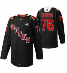 Men Anaheim Ducks 76 Josh Mahura 2022 Black Angels Night Stitched jersey Men Anaheim Ducks 76 Josh Mahura 2022 Black Angels Night Stitched jersey