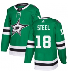 Men Dallas Stars 18 Sam Steel Green Stitched Jersey Men Dallas Stars 18 Sam Steel Green Stitched Jersey