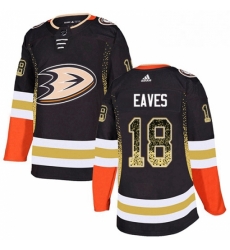 Mens Adidas Anaheim Ducks 18 Patrick Eaves Authentic Black Drift Fashion NHL Jersey Mens Adidas Anaheim Ducks 18 Patrick Eaves Authentic Black Drift Fashion NHL Jersey