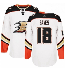 Mens Adidas Anaheim Ducks 18 Patrick Eaves Authentic White Away NHL Jersey Mens Adidas Anaheim Ducks 18 Patrick Eaves Authentic White Away NHL Jersey