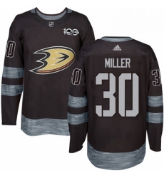 Mens Adidas Anaheim Ducks 30 Ryan Miller Premier Black 1917 2017 100th Anniversary NHL Jersey Mens Adidas Anaheim Ducks 30 Ryan Miller Premier Black 1917 2017 100th Anniversary NHL Jersey