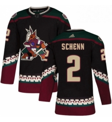 Mens Adidas Arizona Coyotes 2 Luke Schenn Premier Black Alternate NHL Jersey Mens Adidas Arizona Coyotes 2 Luke Schenn Premier Black Alternate NHL Jersey