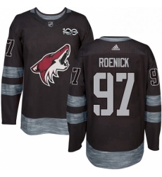 Mens Adidas Arizona Coyotes 97 Jeremy Roenick Authentic Black 1917 2017 100th Anniversary NHL Jersey Mens Adidas Arizona Coyotes 97 Jeremy Roenick Authentic Black 1917 2017 100th Anniversary NHL Jersey