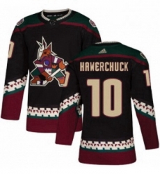 Youth Adidas Arizona Coyotes 10 Dale Hawerchuck Premier Black Alternate NHL Jersey Youth Adidas Arizona Coyotes 10 Dale Hawerchuck Premier Black Alternate NHL Jersey