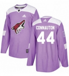 Youth Adidas Arizona Coyotes 44 Kevin Connauton Authentic Purple Fights Cancer Practice NHL Jersey Youth Adidas Arizona Coyotes 44 Kevin Connauton Authentic Purple Fights Cancer Practice NHL Jersey