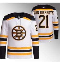 Men Boston Bruins 21 James Van Riemsdyk White Stitched Jersey Men Boston Bruins 21 James Van Riemsdyk White Stitched Jersey