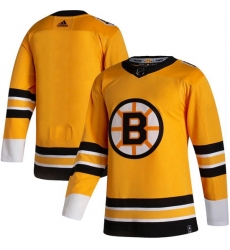 Men Boston Bruins Blank Yellow 2020 21 Reverse Retro Adidas Jersey Men Boston Bruins Blank Yellow 2020 21 Reverse Retro Adidas Jersey