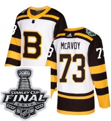 Mens Adidas Boston Bruins 73 Charlie McAvoy Authentic White 2019 Winter Classic NHL Jersey Mens Adidas Boston Bruins 73 Charlie McAvoy Authentic White 2019 Winter Classic NHL Jersey