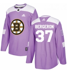 Youth Adidas Boston Bruins 37 Patrice Bergeron Authentic Purple Fights Cancer Practice NHL Jersey Youth Adidas Boston Bruins 37 Patrice Bergeron Authentic Purple Fights Cancer Practice NHL Jersey