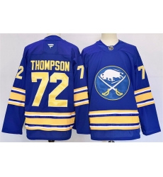Men Buffalo Sabres 72 Tage Thompson Blue 2024 25 Stitched Jersey Men Buffalo Sabres 72 Tage Thompson Blue 2024 25 Stitched Jersey