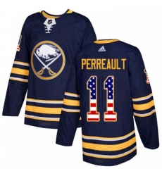Mens Adidas Buffalo Sabres 11 Gilbert Perreault Authentic Navy Blue USA Flag Fashion NHL Jersey Mens Adidas Buffalo Sabres 11 Gilbert Perreault Authentic Navy Blue USA Flag Fashion NHL Jersey