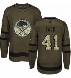 Mens Adidas Buffalo Sabres 41 Justin Falk Premier Green Salute to Service NHL Jersey Mens Adidas Buffalo Sabres 41 Justin Falk Premier Green Salute to Service NHL Jersey