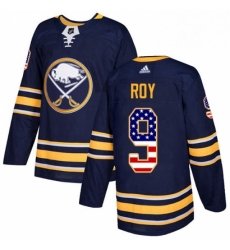 Mens Adidas Buffalo Sabres 9 Derek Roy Authentic Navy Blue USA Flag Fashion NHL Jersey Mens Adidas Buffalo Sabres 9 Derek Roy Authentic Navy Blue USA Flag Fashion NHL Jersey