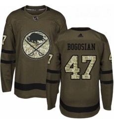 Youth Adidas Buffalo Sabres 47 Zach Bogosian Authentic Green Salute to Service NHL Jersey Youth Adidas Buffalo Sabres 47 Zach Bogosian Authentic Green Salute to Service NHL Jersey