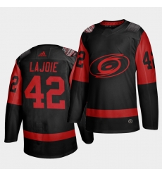 Carolina Hurricanes 42 Max Lajoie Black Men 2021 Stadium Series Outdoor Game Jersey Carolina Hurricanes 42 Max Lajoie Black Men 2021 Stadium Series Outdoor Game Jersey