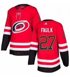Mens Adidas Carolina Hurricanes 27 Justin Faulk Authentic Red Drift Fashion NHL Jersey Mens Adidas Carolina Hurricanes 27 Justin Faulk Authentic Red Drift Fashion NHL Jersey