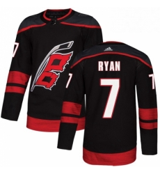 Mens Adidas Carolina Hurricanes 7 Derek Ryan Premier Black Alternate NHL Jersey Mens Adidas Carolina Hurricanes 7 Derek Ryan Premier Black Alternate NHL Jersey