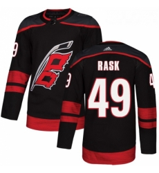 Youth Adidas Carolina Hurricanes 49 Victor Rask Premier Black Alternate NHL Jersey Youth Adidas Carolina Hurricanes 49 Victor Rask Premier Black Alternate NHL Jersey