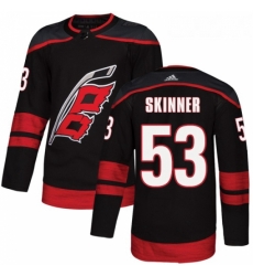 Youth Adidas Carolina Hurricanes 53 Jeff Skinner Premier Black Alternate NHL Jersey Youth Adidas Carolina Hurricanes 53 Jeff Skinner Premier Black Alternate NHL Jersey