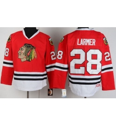 Chicago Blackhawks 28 Steve Larmer Red CCM Throwback NHL Jerseys Chicago Blackhawks 28 Steve Larmer Red CCM Throwback NHL Jerseys
