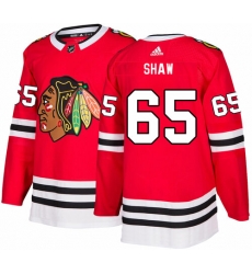 Chicago Blackhawks 65 Andrew Shaw Red Home Jersey Chicago Blackhawks 65 Andrew Shaw Red Home Jersey