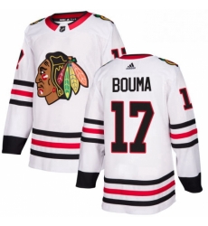 Mens Adidas Chicago Blackhawks 17 Lance Bouma Authentic White Away NHL Jersey Mens Adidas Chicago Blackhawks 17 Lance Bouma Authentic White Away NHL Jersey