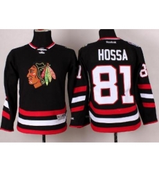 Youth Chicago Blackhawks 81 Marian Hossa Black 2014 Stadium Series Jersey Youth Chicago Blackhawks 81 Marian Hossa Black 2014 Stadium Series Jersey