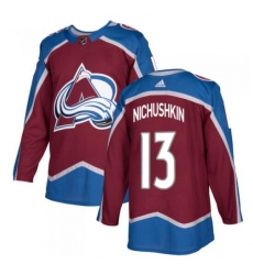 Men Colorado Avalanche #13 Valerie Nichushkin Red Stitched adidas NHL Jersey Men Colorado Avalanche #13 Valerie Nichushkin Red Stitched adidas NHL Jersey